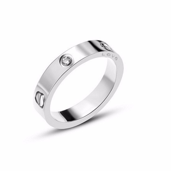 Nhẫn Love Thép Titan Ko Rỉ TT 0560