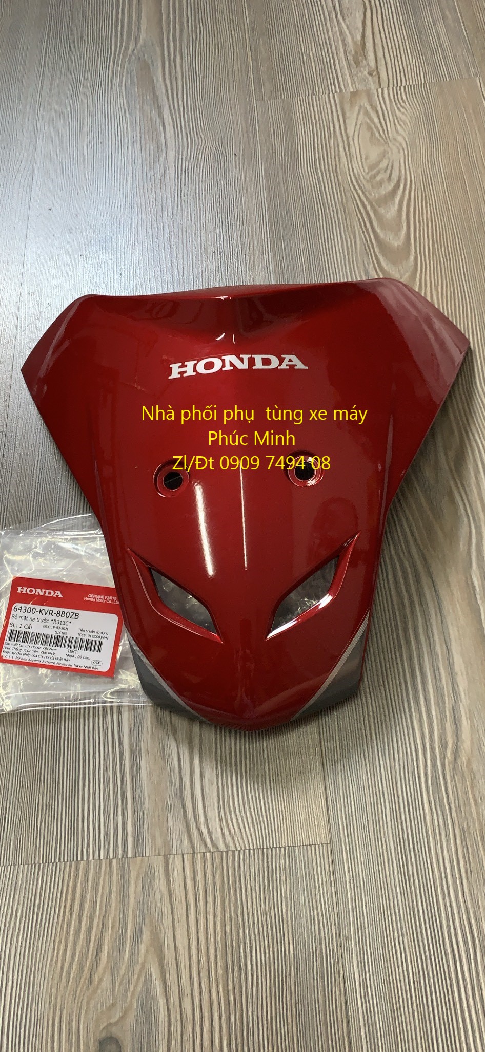 Mặt nạ trước hãng cho xe Wave S100
