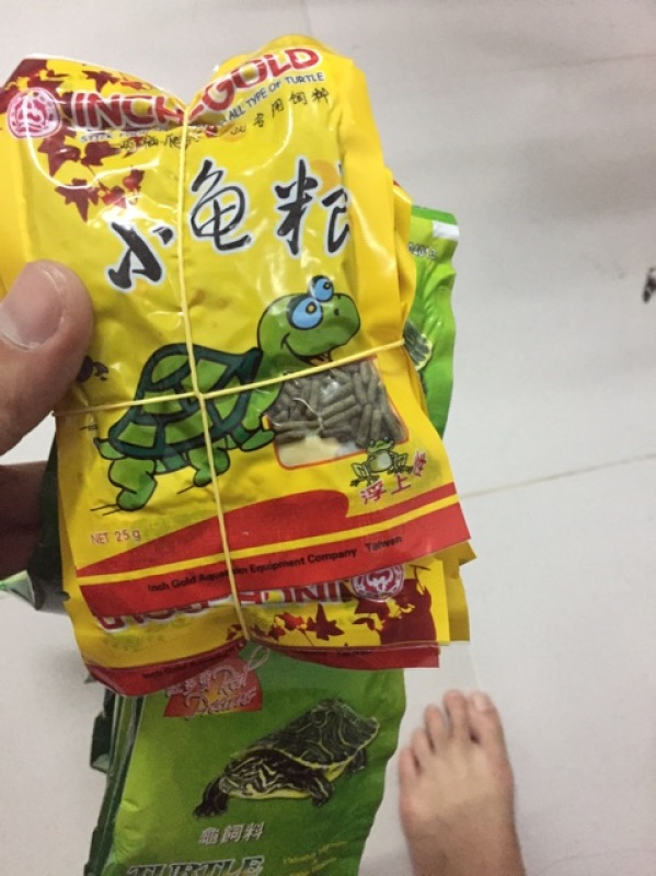 Thức ăn cho rùa cảnh Incher Gold 25gr