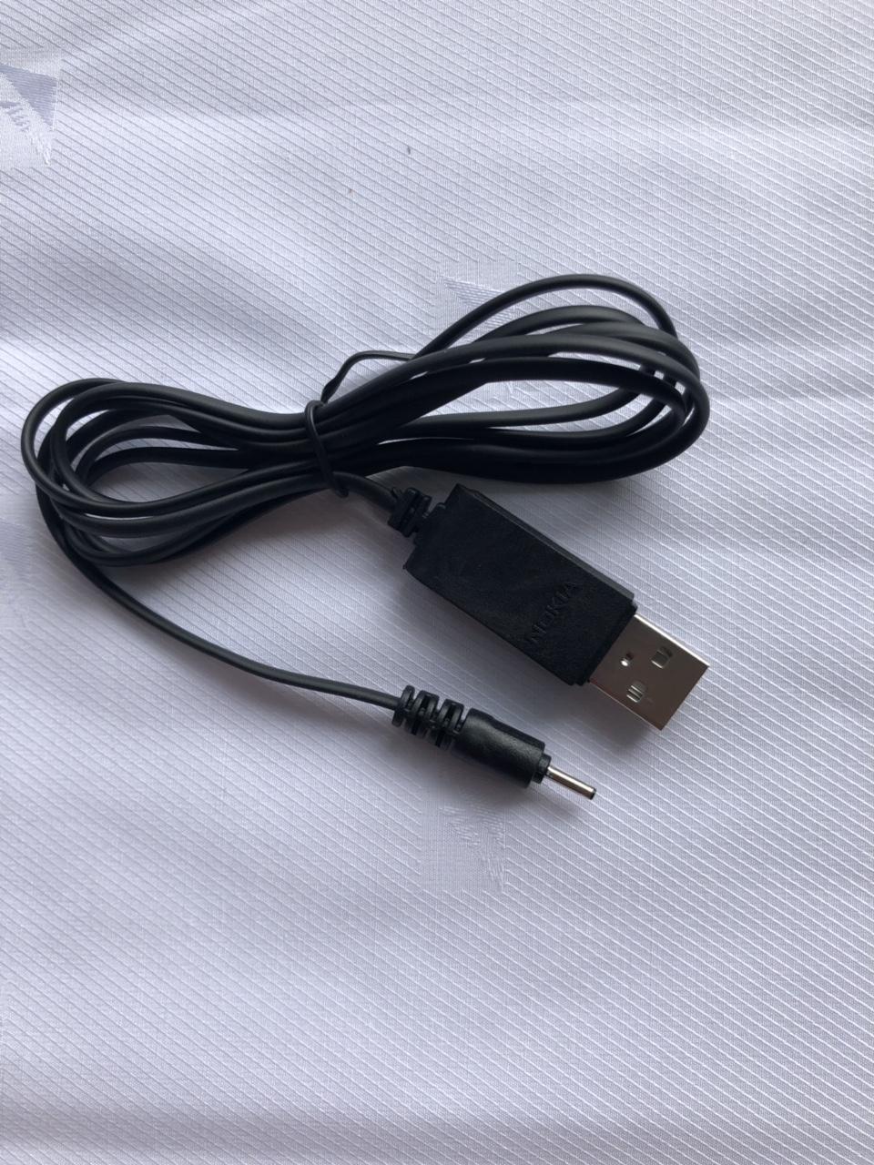 Combo 2 sợi- Dây sạc USB ra chân kim đuôi nhỏ