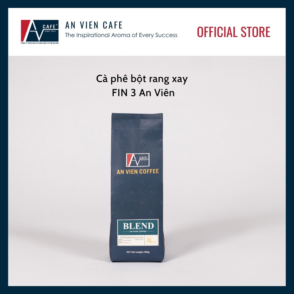 Cà Phê Hạt Rang Xay - Fin3 Pha Phin Pha Máy Đều Ngon