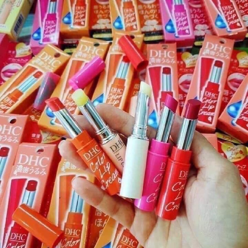 [Có MÃ Giảm Giá] Son Dưỡng Môi DHC Pure Color Lip Cream Stick 1.5g làm môi hồng quyến rũ - Dâu Tây Shop