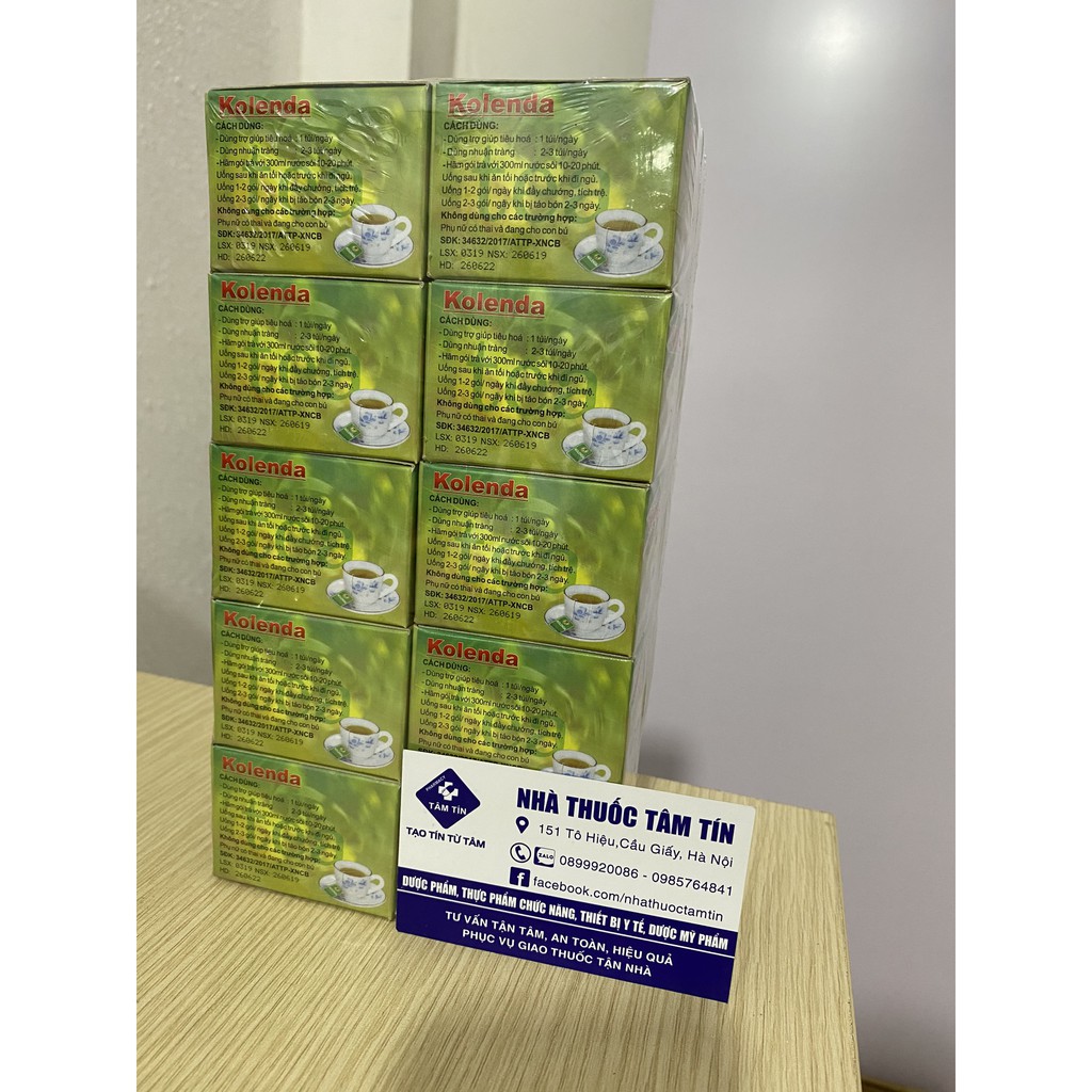 Combo 10 hộp Trà túi lọc Kolenda