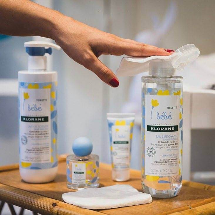 [HCM]NƯỚC TẨY TRANG CHO BÉ KLORANE BEBE 500ML