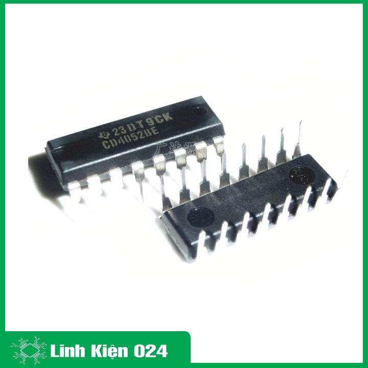 IC CD4052 DIP16/SOP16 4 kênh kép