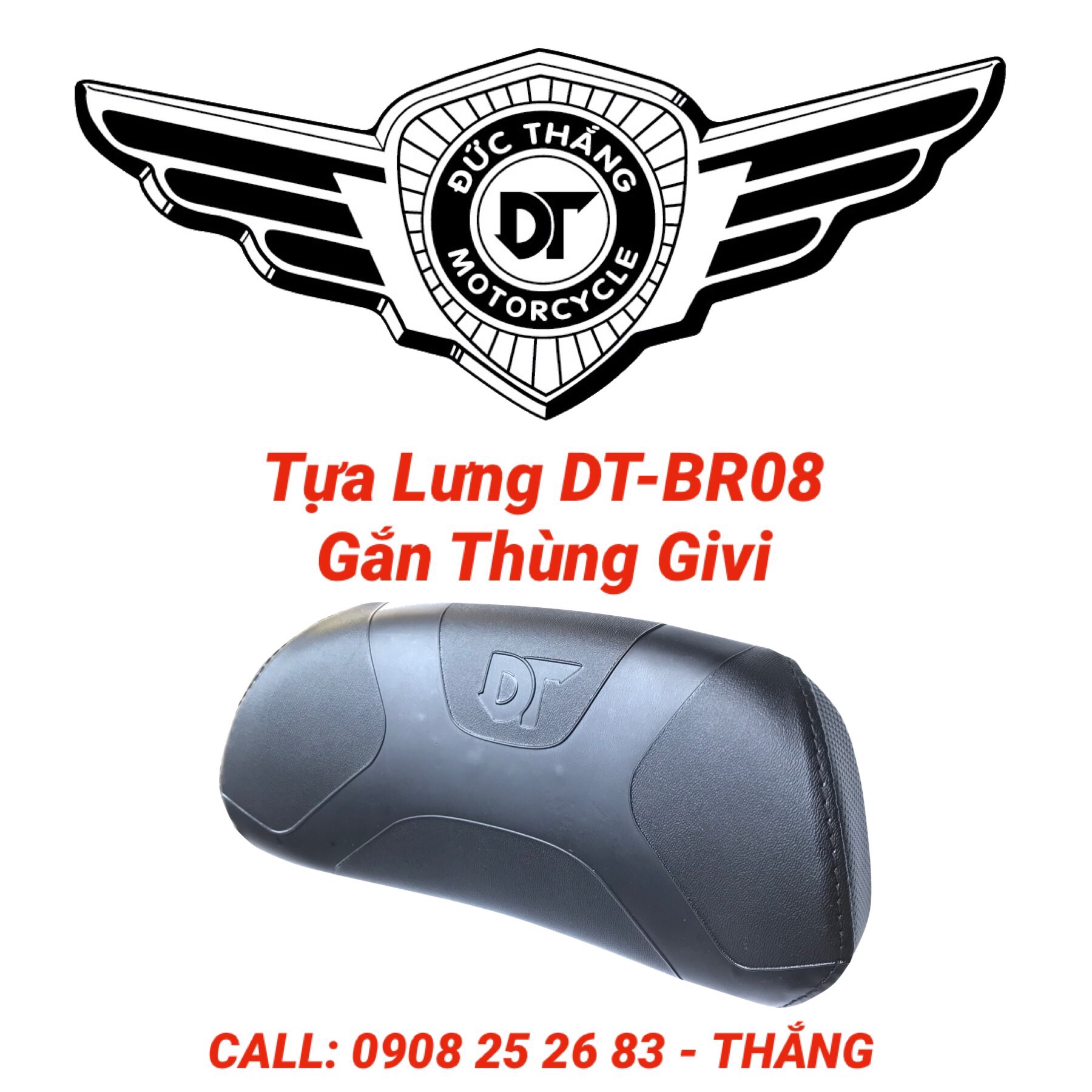 COMBO GIVI E43NTL + Tựa Lưng DT-BR08 + Đế MP70N