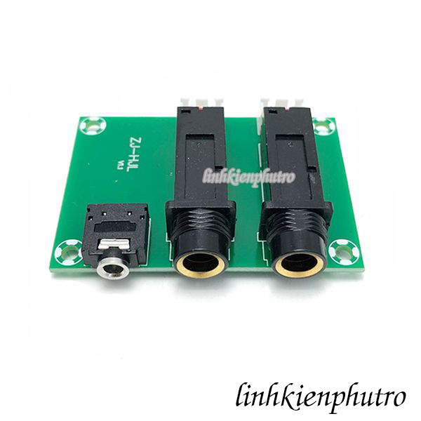 [HCM]Mạch Chuyển 2 Jack Micro 6.5mm Và Jack 3.5mm Sang Header 3 Pin