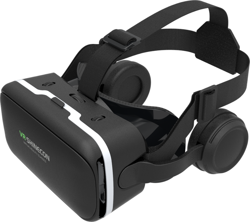 Kính hỗ trợ xem phim 3D trên điện thoại thông minh VR Shinecon có tai nghe chất lượng cao