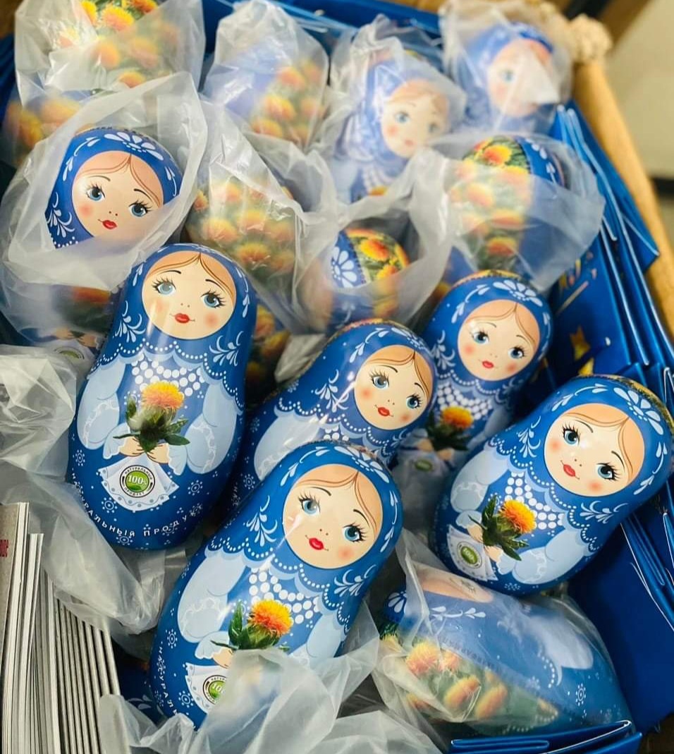 Viên đặt phụ khoa thảo mộc quả cầu Nga