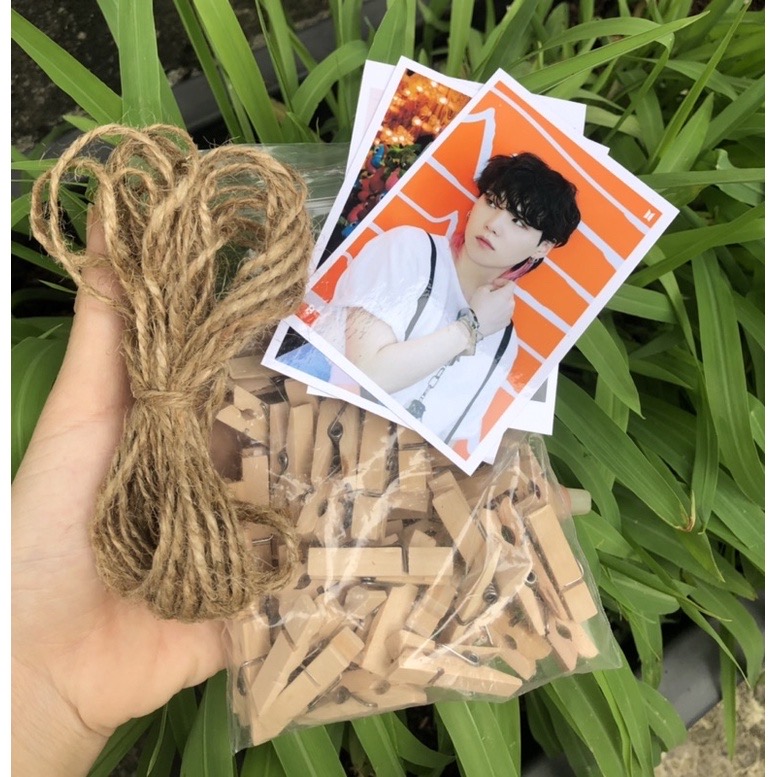 [LẺ] Dây thừng (dây cói) treo ảnh và decor