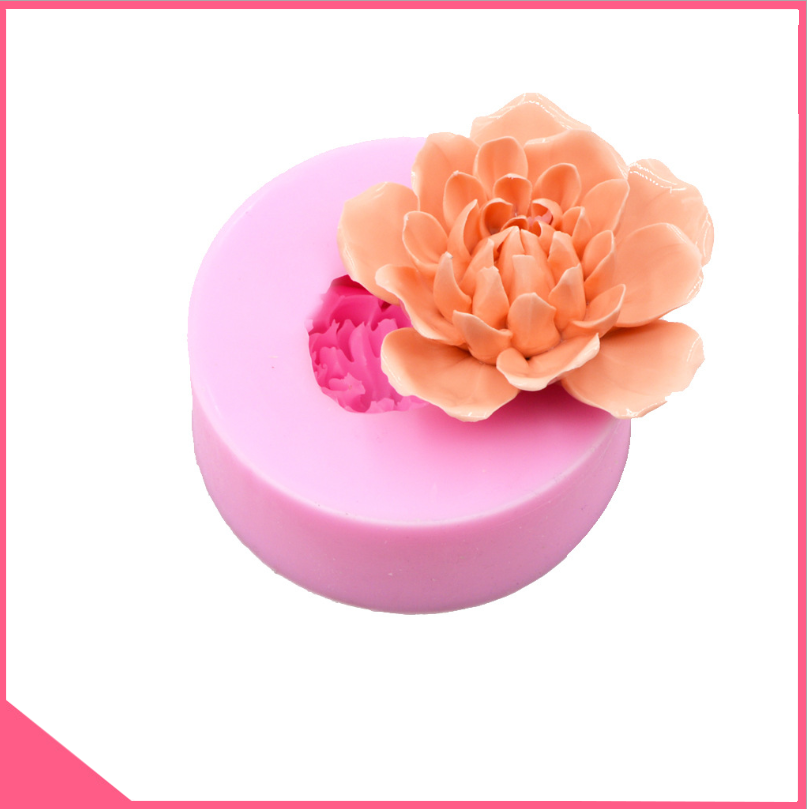 [HCM]Khuôn silicon 4d ⭐ hàng loại 1 ⭐ làm rau câu hoa mẫu đơn