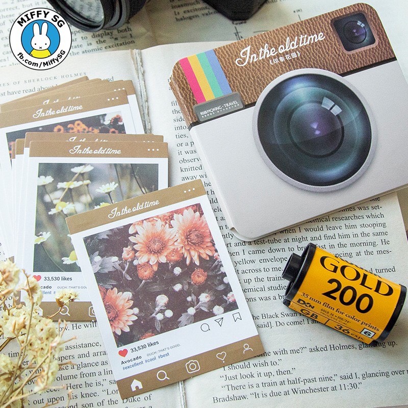 [MOKING TRAVEL] Gói 30 sticker IG ảnh dán TRONG HỒI ỨC