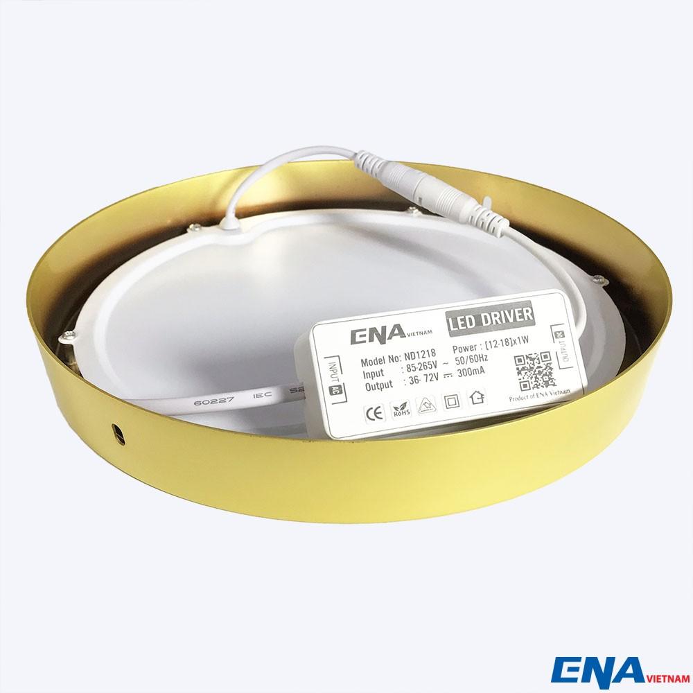 Đèn LED ốp trần tròn 18W mẫu OTC vàng