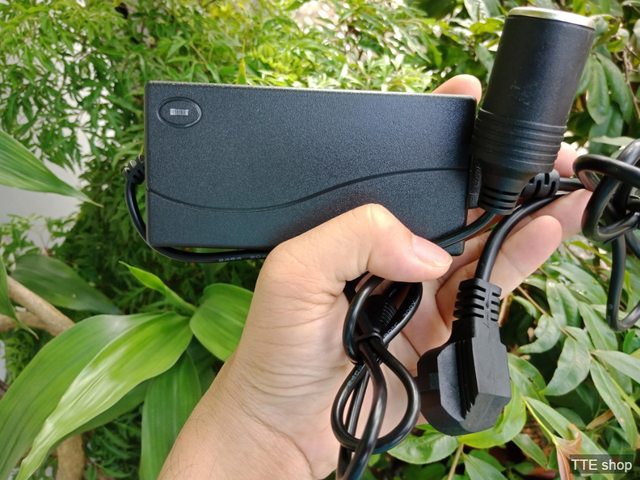 Bộ chuyển đổi nguồn điện 220vac - 12vdc adapter 12v 5a - 12v 10a đầu tẩu