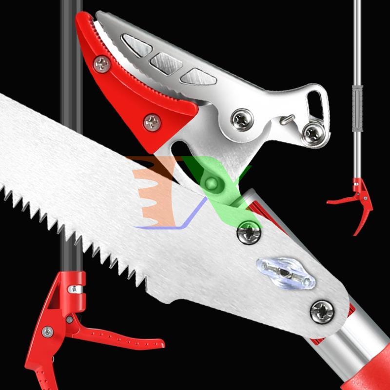 Tools fruit picking hq-3m, pickets picking fabric, pickets picking fruit label, Bird fruit picking, cutting fruit on high with clip holder (3m), together with the saw blade, pruning shears branch on high