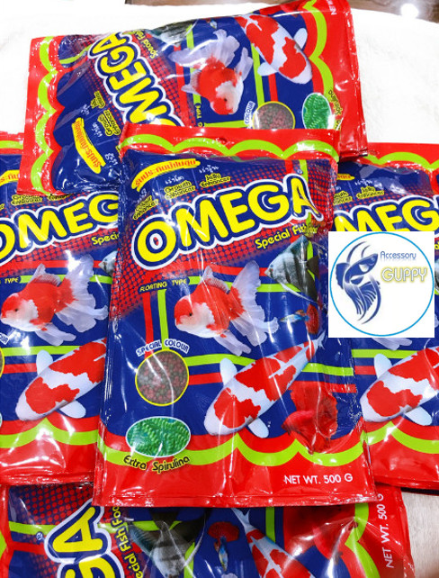 Thức Ăn Cho Cá Cảnh Cám Thái Cao Cấp OMEGA - Cho Cá Koi, Cá Vàng