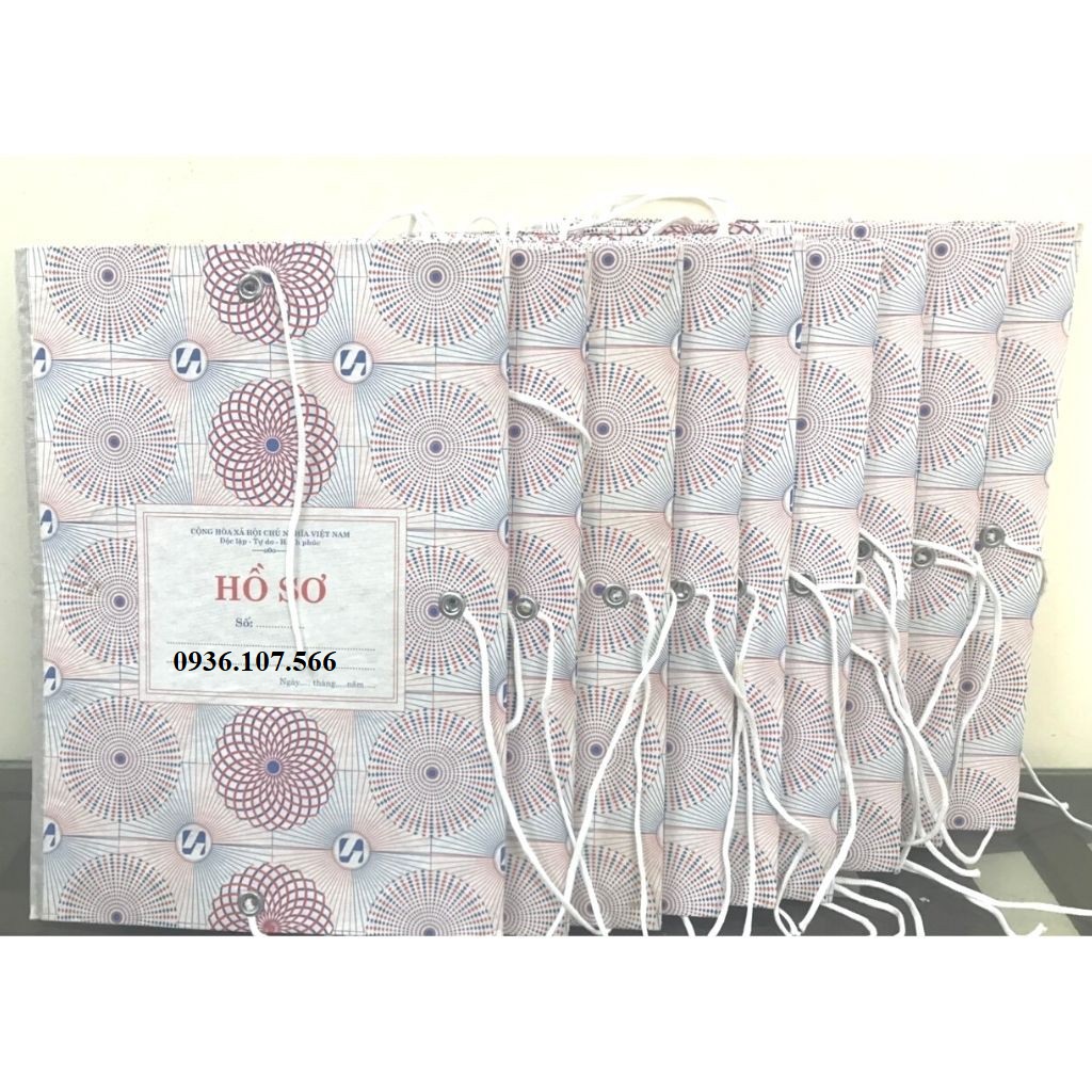 Cặp ba dây giấy - Cặp Hồ Sơ