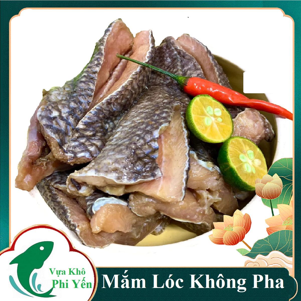 Mắm cá lóc nguyên con- 1kg và 500gr