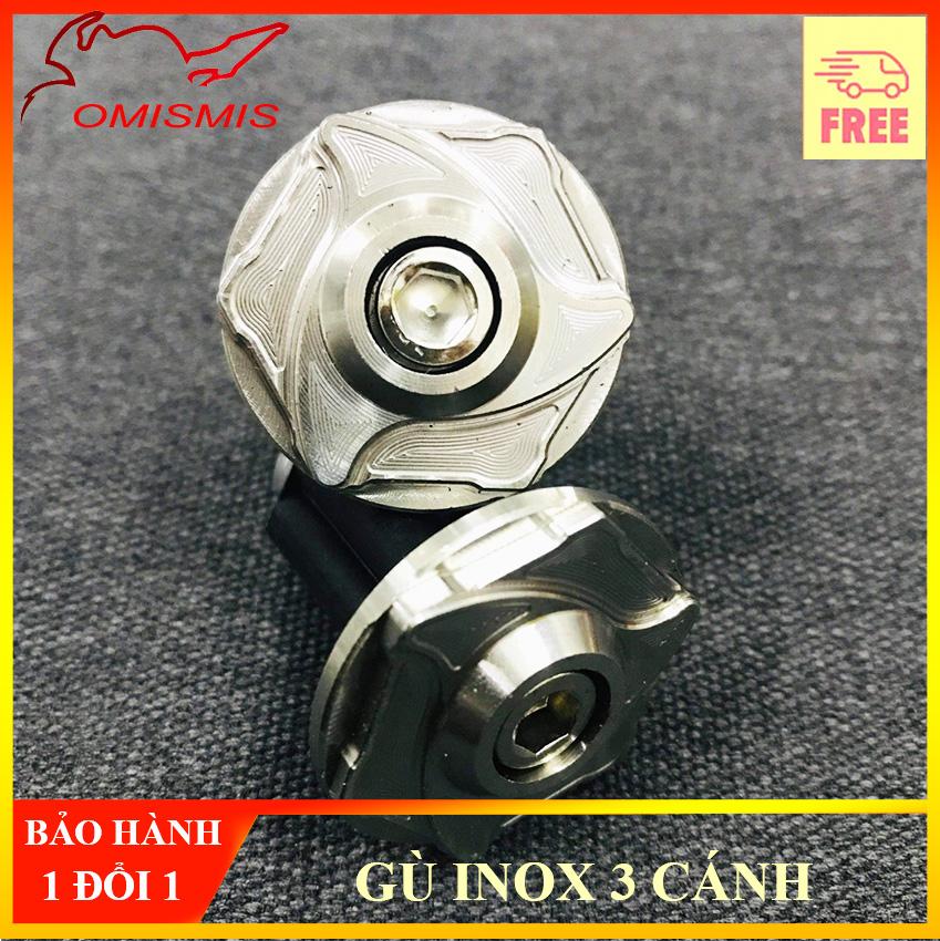 Gù tay lái inox gù tay lái honda gù tay lái titan gù tay lái xe máy gù tay lái inox cao cấp 304 nguyên khối