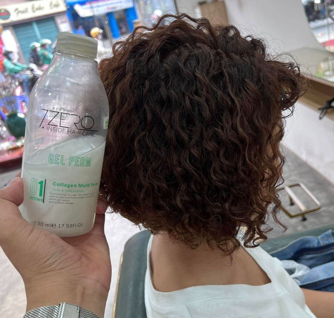 THUỐ UỐN LẠNH TẠI NHÀ 7.ZERO 530ml ( UỐN MÁI, UỐN XÙ MÌ, UỐN PHỒNG CHÂN TÓC)