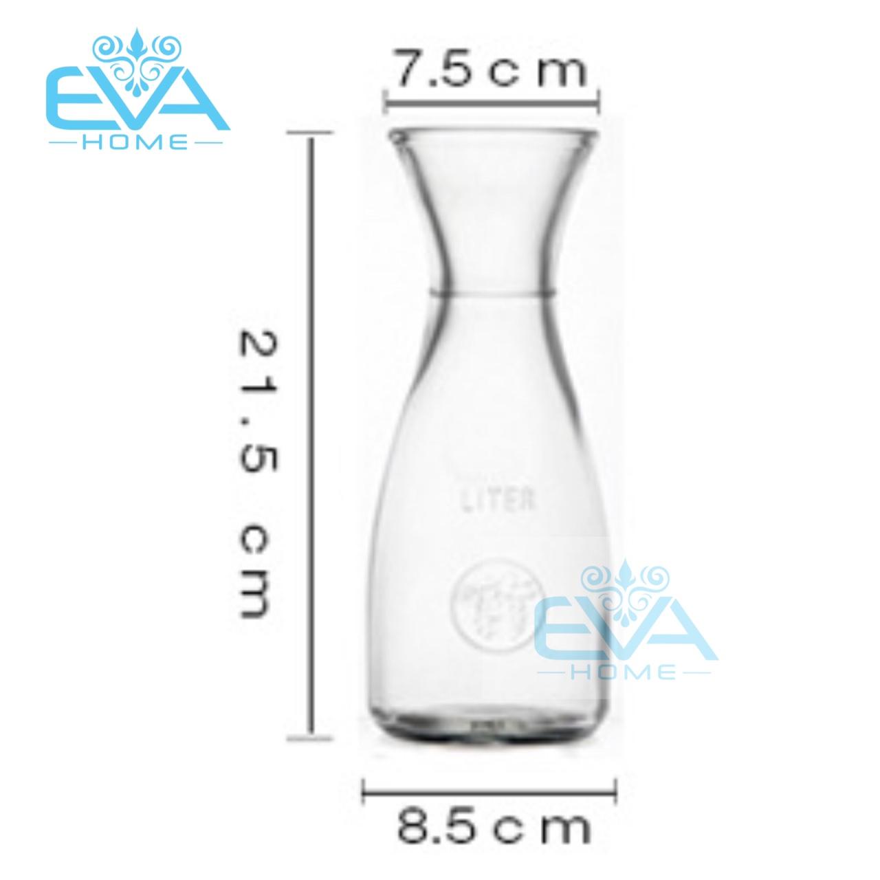 [HCM]Ly Thuỷ Tinh Eo Trà Sữa 500ml