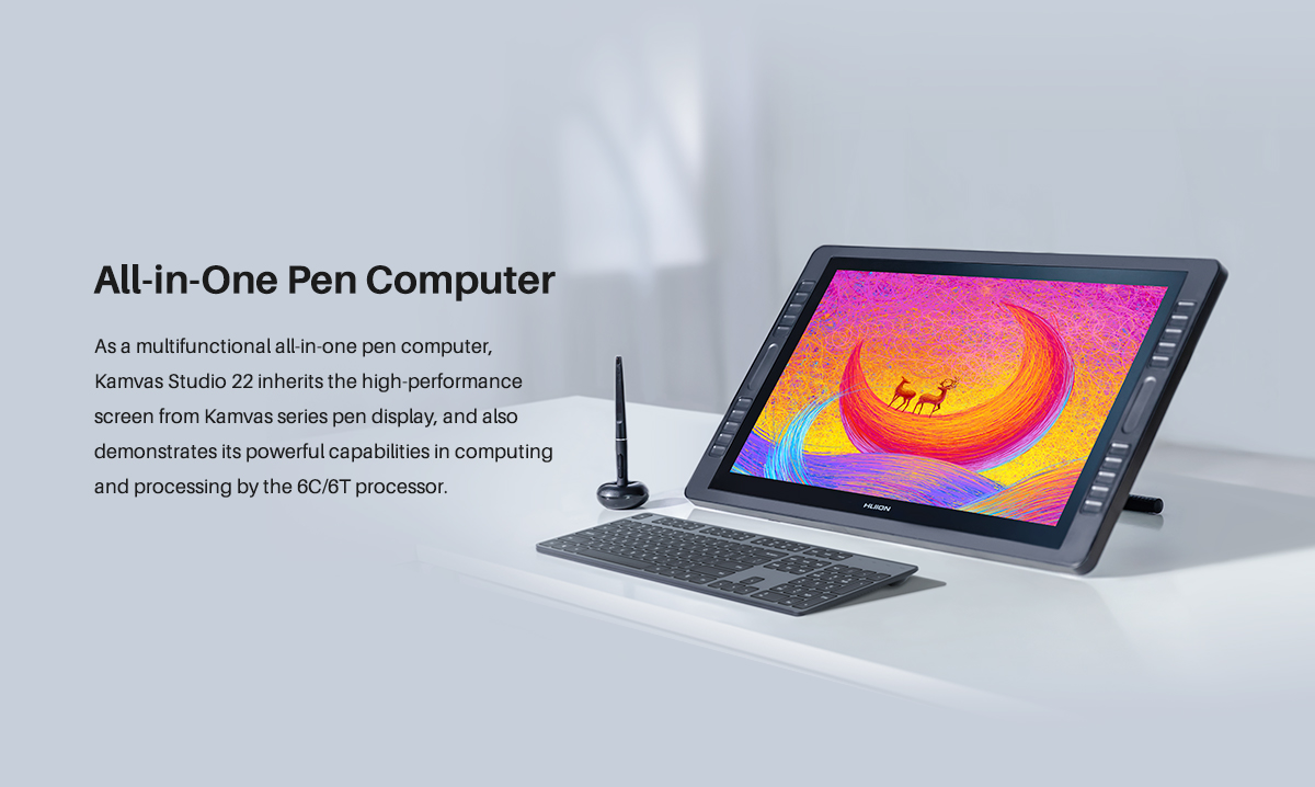 Máy tính bảng All in one Huion Kamvas Studio 22 (KS-2201 )