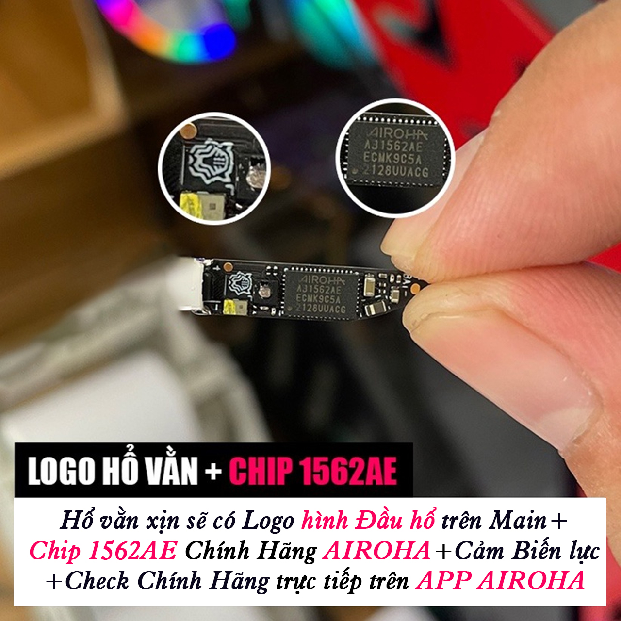 Tai nghe Hổ Vằn 1562A ,1562AE Bluetooth 5.2 Chống Ồn, Sạc không dây , Pin trâu nghe 8h , Xuyên âm, chống ồn chip xịn bảo hành 1 đổi 1