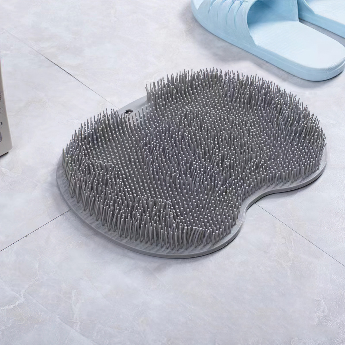 Convenient Massage Wall-mounted Silicone Foam Back Rub and Foot Brush