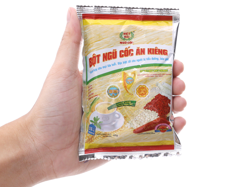 Bột ngũ cốc ăn kiêng việt đài 600g