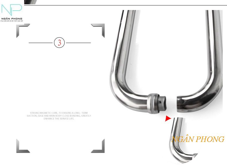 TAY NẮM CỬA KINH INOX 201