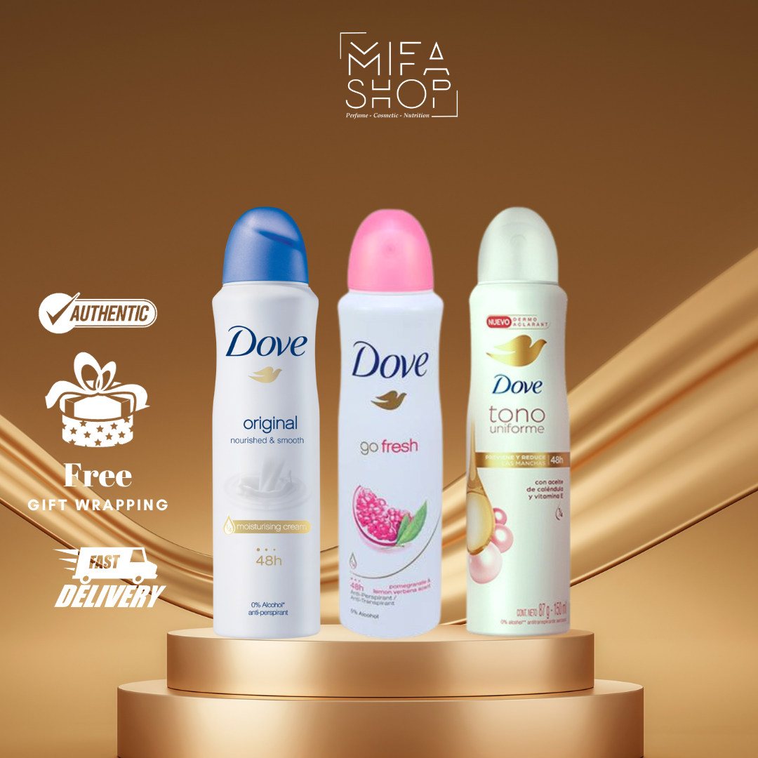 Xịt Khử Mùi Go Fresh Dove 150Ml