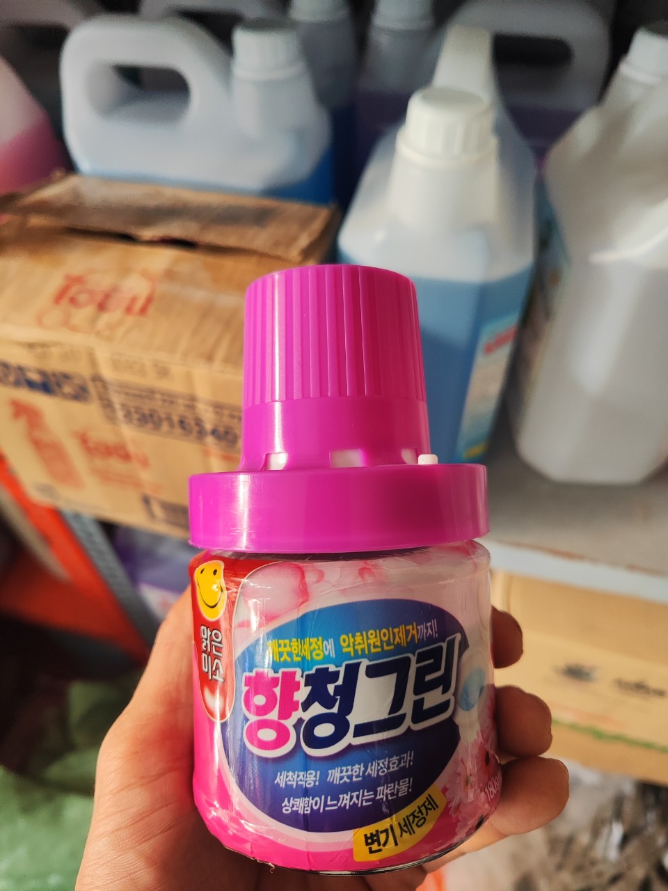 Cốc thả bồn cầu Hàn Quốc 180g