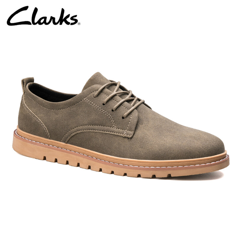 Giày tây da lộn nam clarks - durston lace826