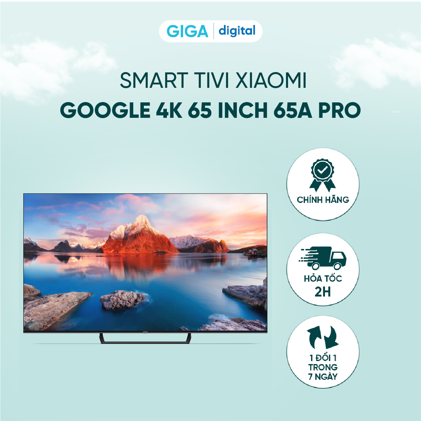 Smart tivi xiaomi google 4k 65 inch 65a pro / 55 inch 55a pro - tv thiết kế tràn viền - kho ứng dụng đa dạng - điều khiển giọng nói- bản mới nhất 2023 - tv xiaomi chính hãng - bảo hành chính hãng 24 tháng