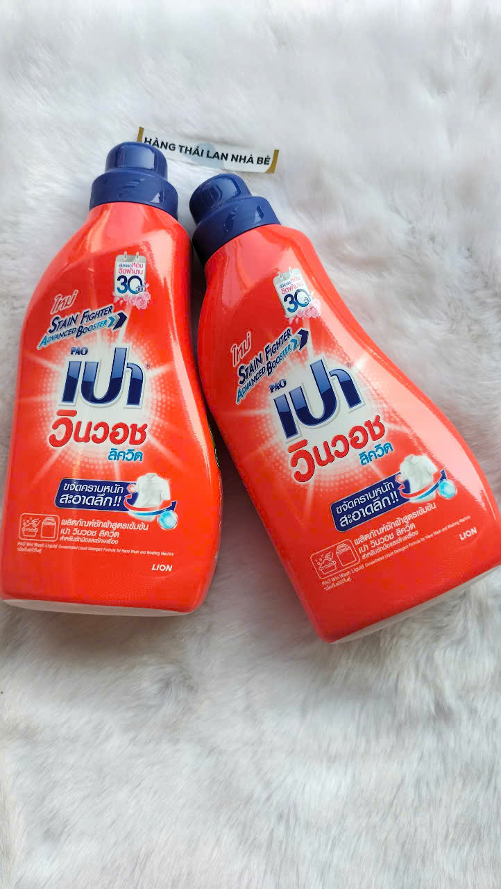 [HCM]Nước giặt Pao Thái Lan 850ml
