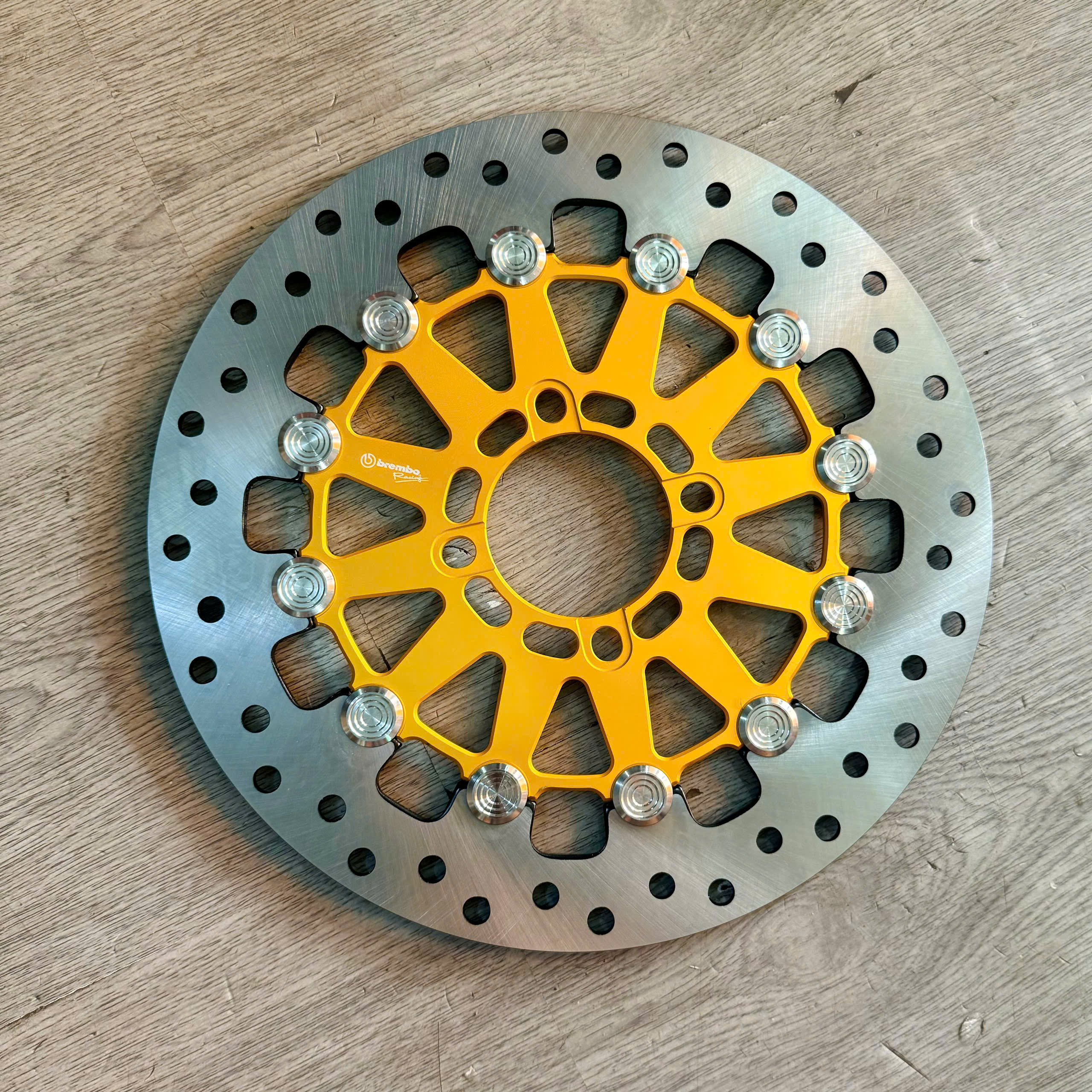 Đĩa Thắng brembo V2 267 12 khoen Khoen inox A100