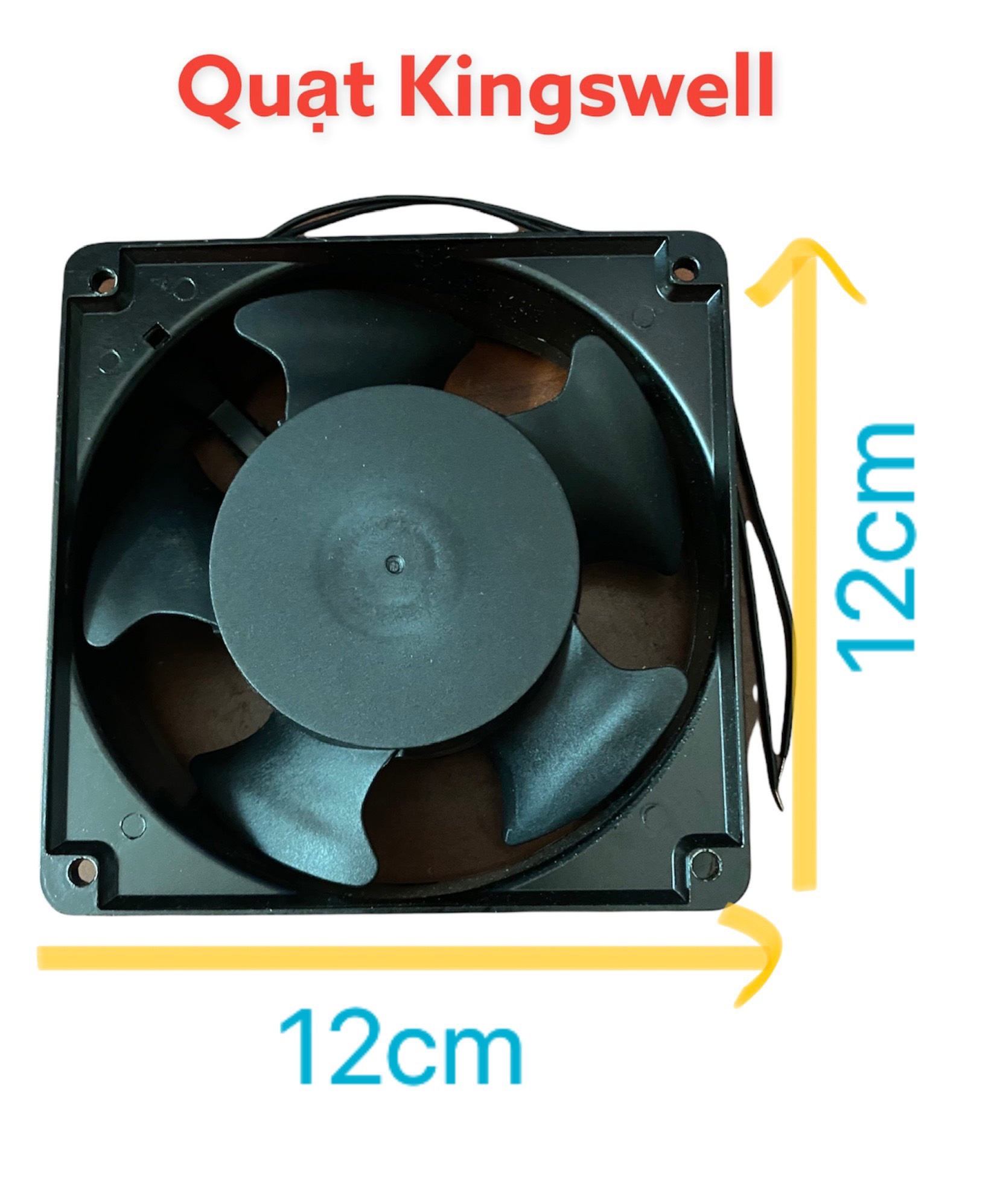 Quạt tủ lạnh 5 cánh Suno lớn 220V (12*12)
