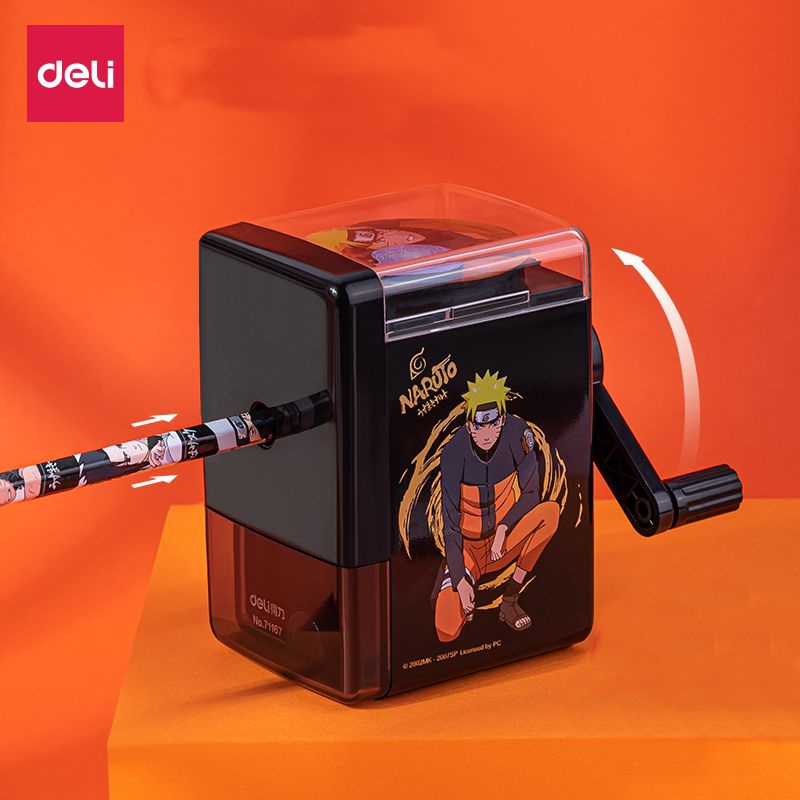 Máy Chuốt gọt Bút Chì Xoay tay hình Naruto