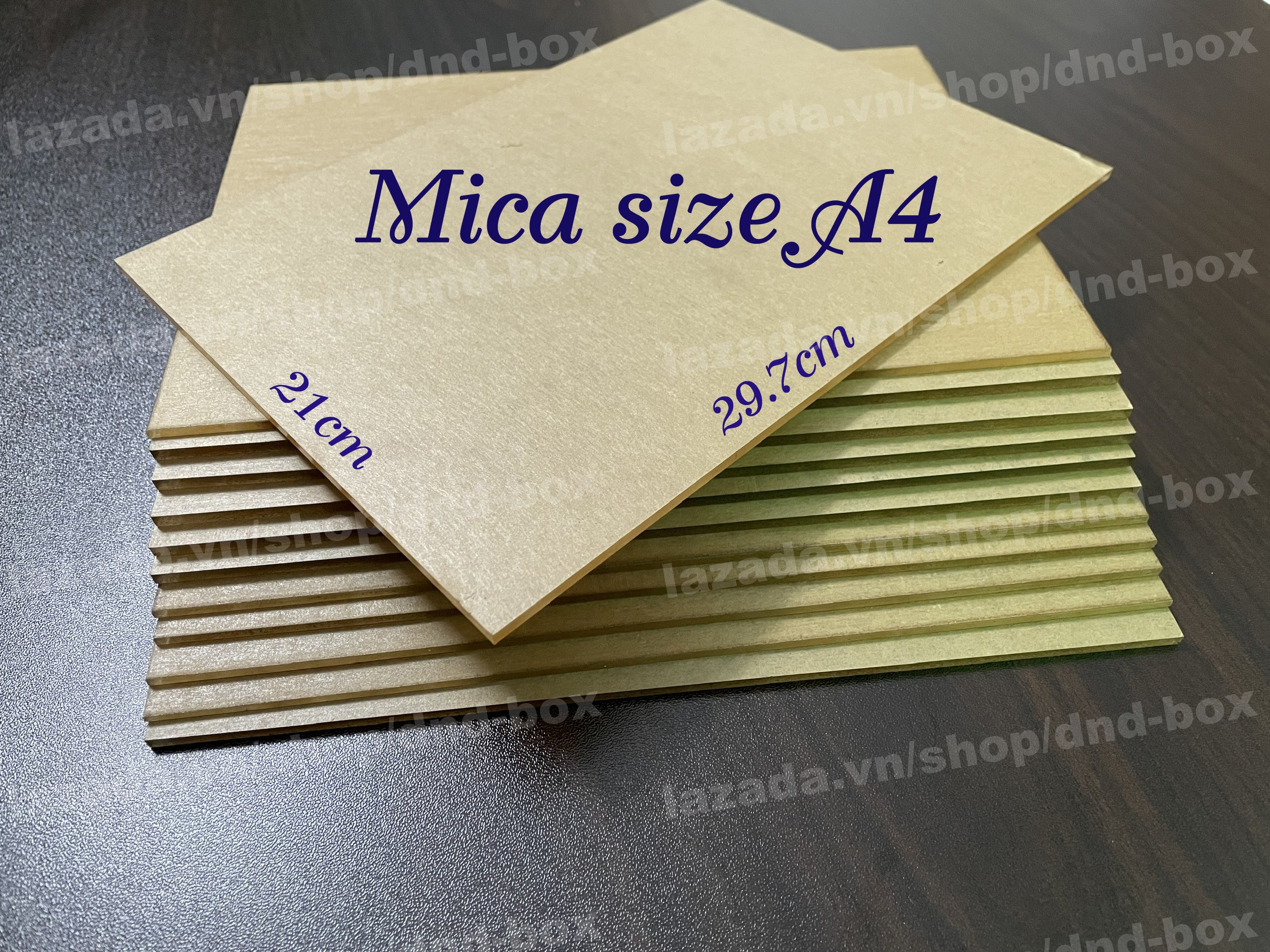 Tấm mica size A4 (21cm x 29,7cm) dày từ 2mm đến 5mm