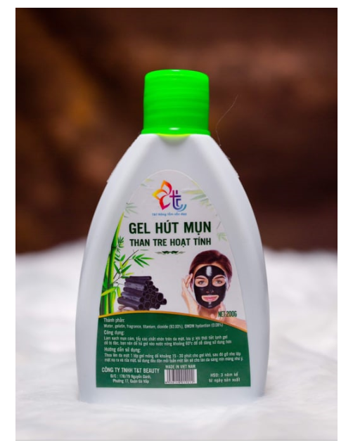 Gel hút mụn than tre
