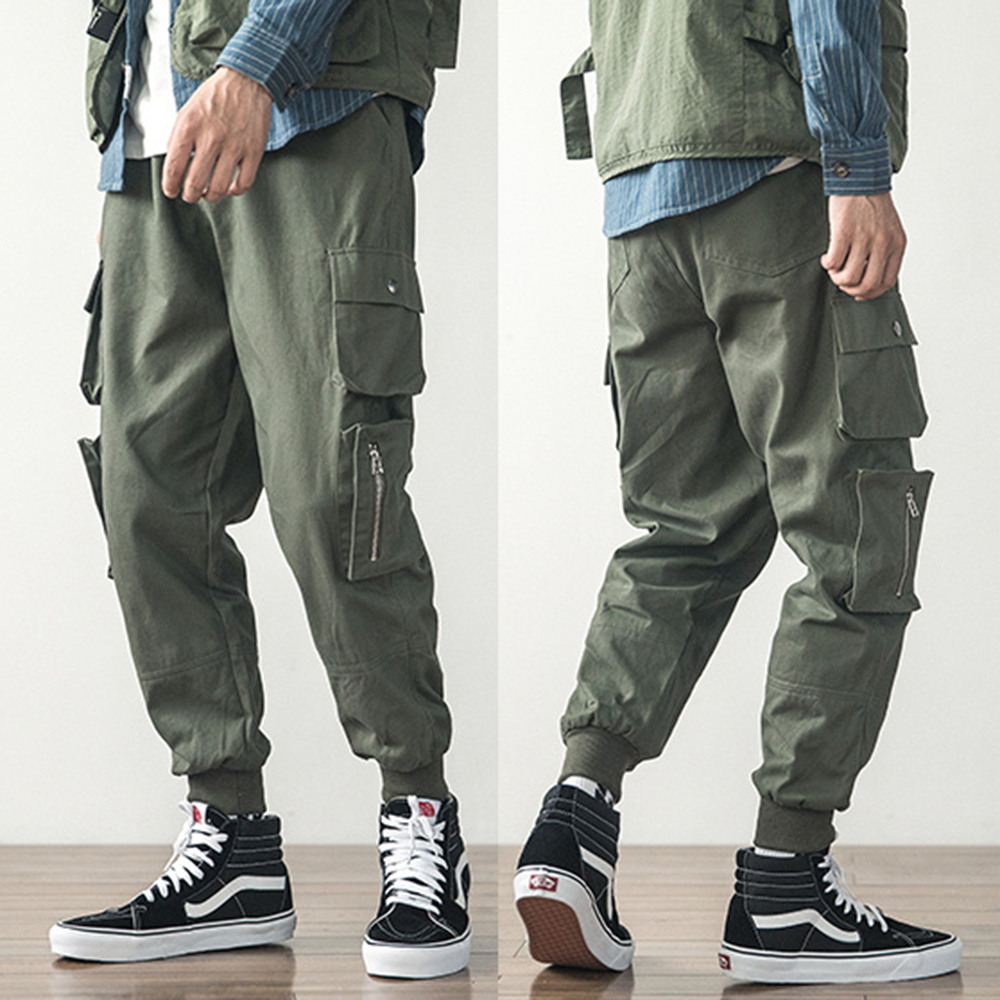 Quần Jogger Thun Nam Túi Hộp Hai Bên Phối Túi Khóa Kéo Kiểu Dáng Độc Lạ Cá Tính Thời Trang FORYOU JOGGER NAM 9000027C6