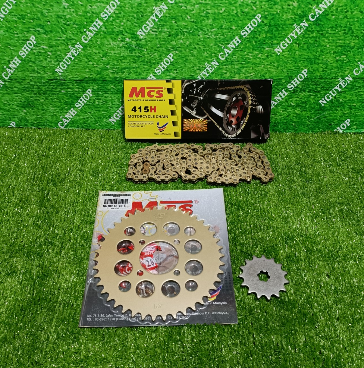 Sên nhông dĩa xì po 7 li MCS 14-41-42