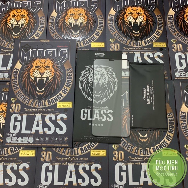 Kính cường lực siêu mỏng iphone [CHÍNH HÃNG REMAX]