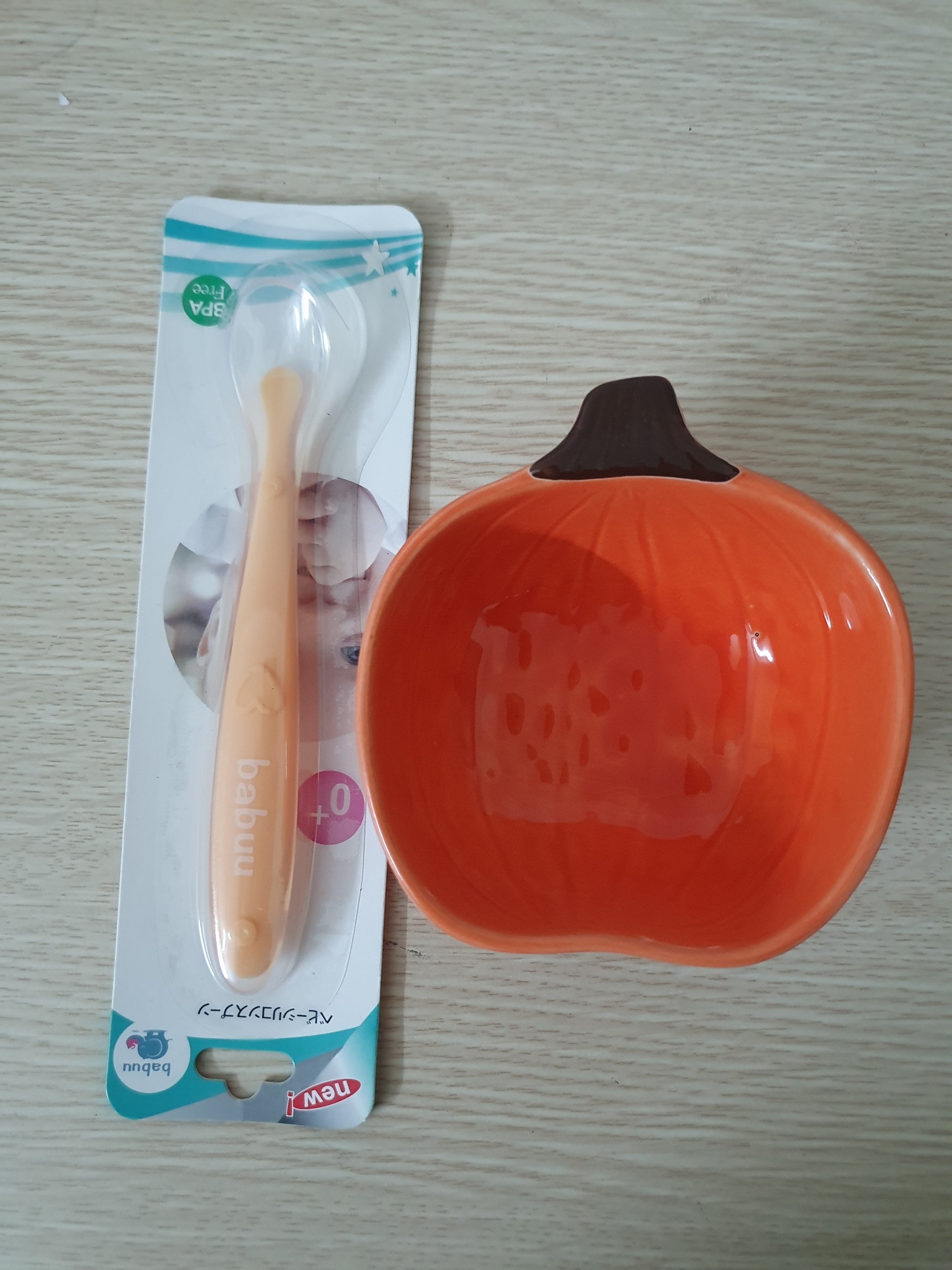 Thìa ăn dặm - Thìa ăn dặm silicon Babuu