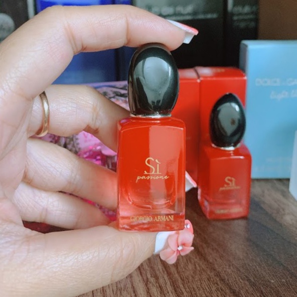 Nước hoa mini gioorgio ar sì - sì passione eau de parfum - sì fiori edp box đẹp 7ml 10ml 15ml