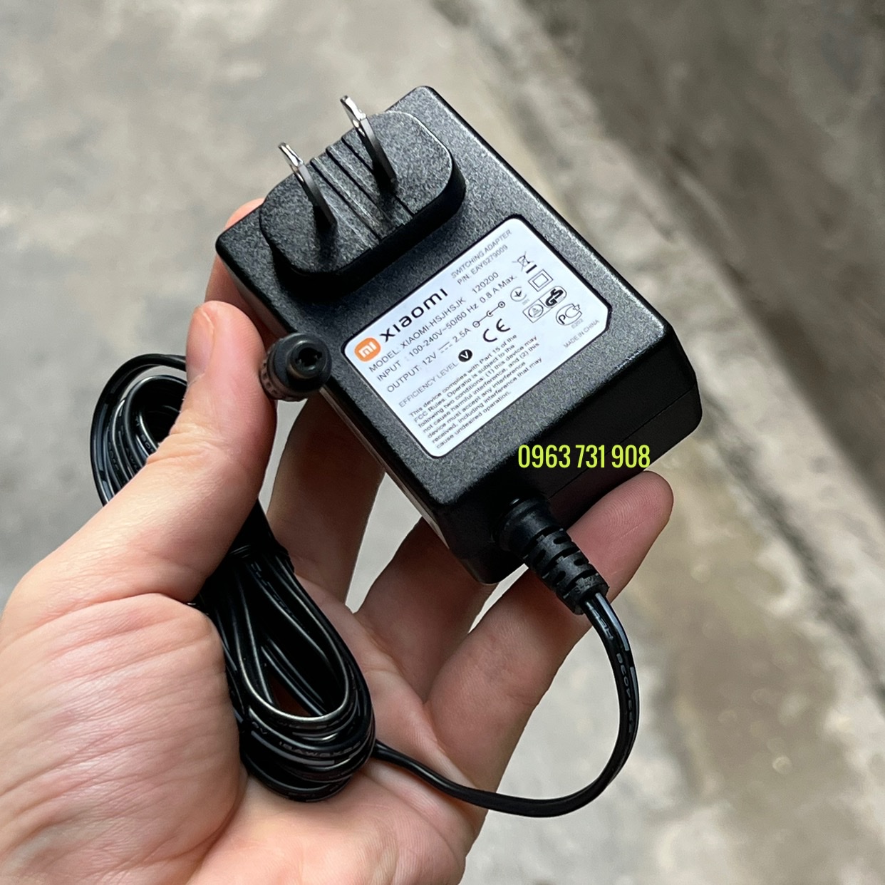 Cục nguồn màn hình Atas 12v 2.5A