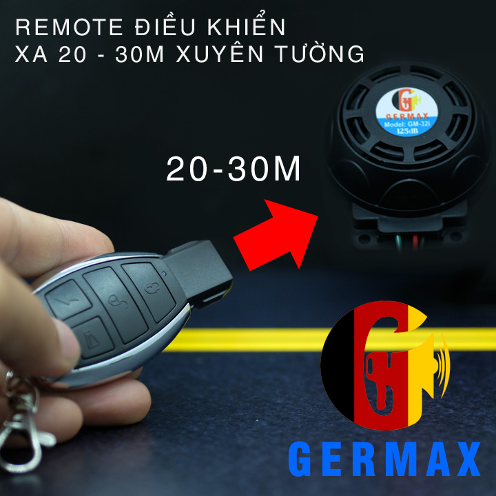 Báo Động Chống Trộm Xe Máy Germax GM-32iD