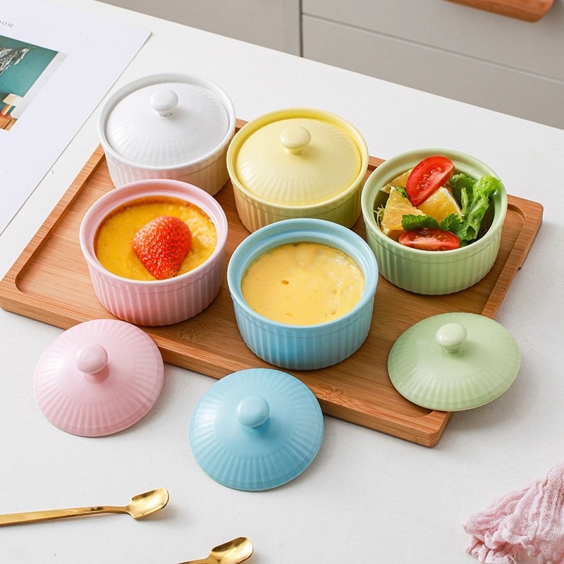 Bát Ramenkin có nắp - Bát sứ ăn dặm