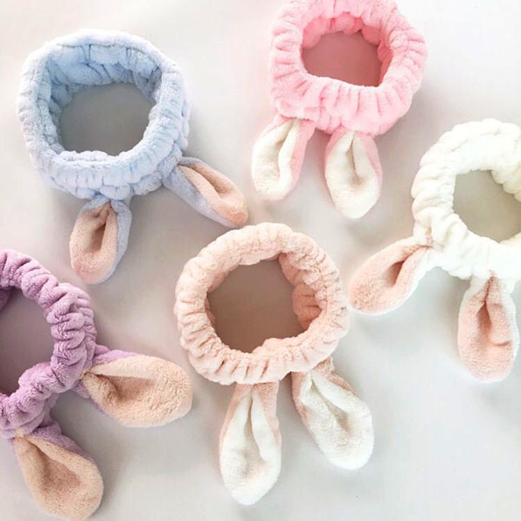 [HCM]Băng đô 3D Tai Thỏ Siêu Mềm Mịn