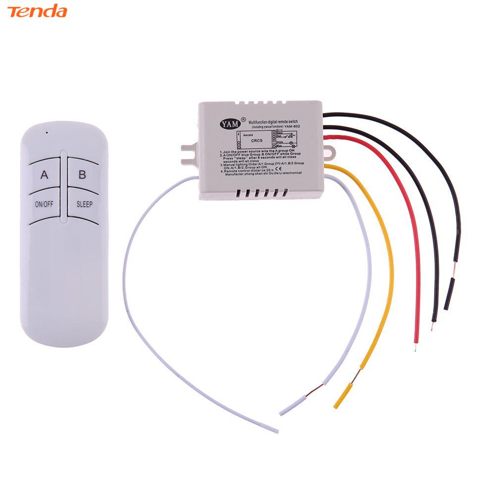 Công tắc điều khiển từ xa Rf 3 cổng trắng